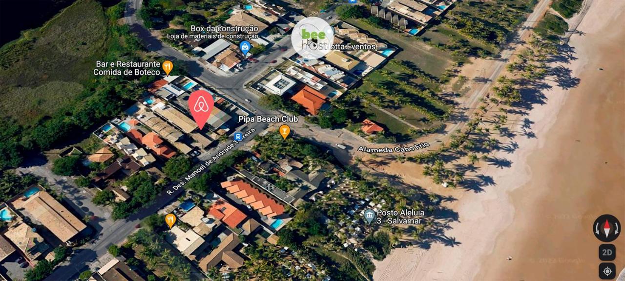 Villa Copfl0105 - Duplex Moderno Em Frente Ao Pipa Salvador Esterno foto
